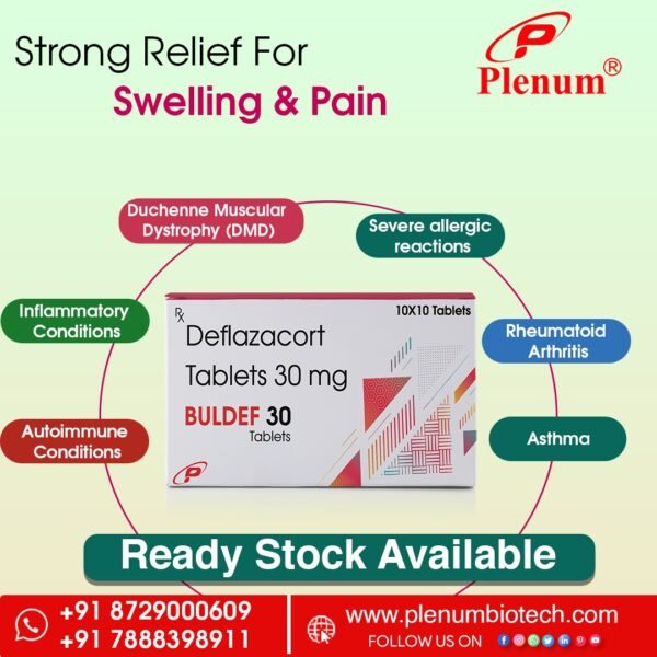 Deflazacort Tablets 30 Mg | Buldef-30 Deflazacort Tablets 30 Mg | Buldef-30
