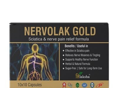 Ayurvedic Medicine For Sciatica Pain and Nerve Pain | Nervolak Gold