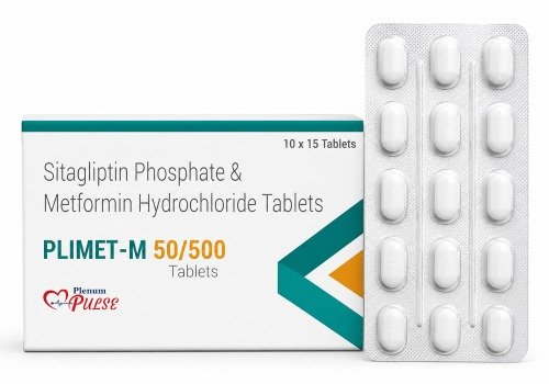 Sitagliptin Phosphate Metformin Hydrochloride Tablets | Plimet 50/500 Sitagliptin Phosphate Metformin Hydrochloride Tablets | Plimet 50/500