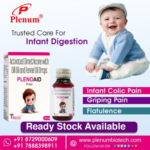 Activated Dimethicone Drops with Dill Oil Fennel Oil | Plenoaid Drops