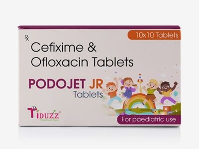 Cefixime Ofloxacin Tablets | Podojet JR Cefixime Ofloxacin Tablets | Podojet JR