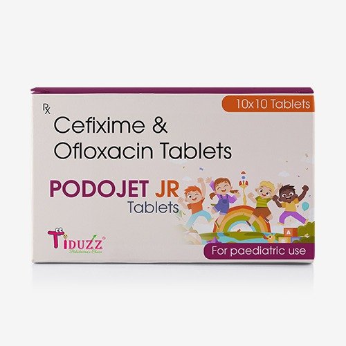 Cefixime Ofloxacin Tablets | Podojet JR