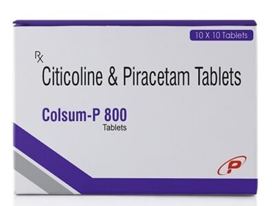 Colsum P 800 Citicoline Piracetam Tablets 800 Mg | Colsum-P 800