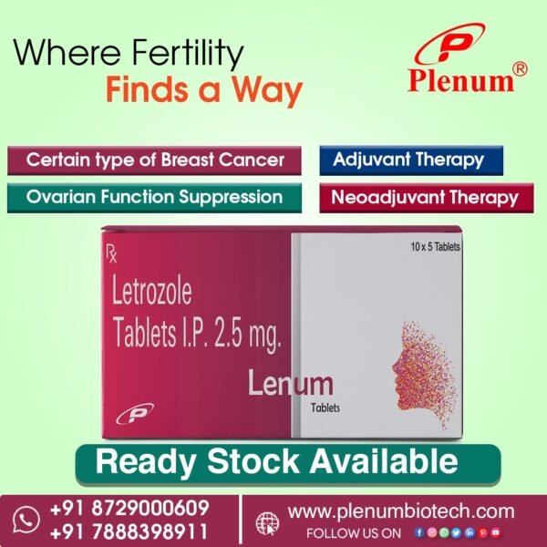 Letrozole Tablets 2.5 Mg | Lenum Letrozole Tablets 2.5 Mg | Lenum