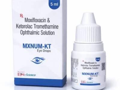 Moxifloxacin And Ketorolac Tromethamine Eye Drops | Mxnum-KT