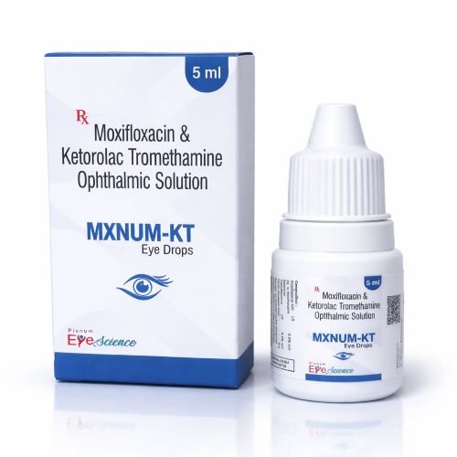 Moxifloxacin And Ketorolac Tromethamine Eye Drops | Mxnum-KT Moxifloxacin And Ketorolac Tromethamine Eye Drops | Mxnum-KT