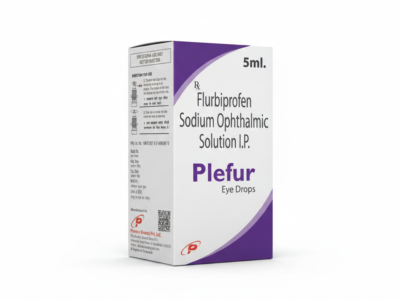 Flurbiprofen Sodium Ophthalmic Solution I.P. | Plefur Eye Drops