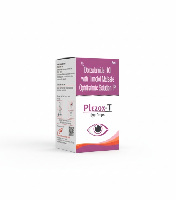 Dorzolamide with Timolol Maleate Eye drop | Plezox Eye Drops Dorzolamide with Timolol Maleate Eye drop | Plezox Eye Drops