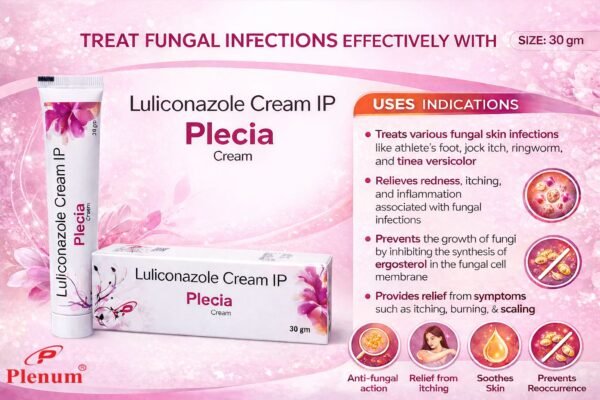 Luliconazole Cream 30 GM | Plecia