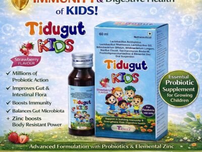 Probiotic and Zinc Supplement For Kids | Tidugut Kids