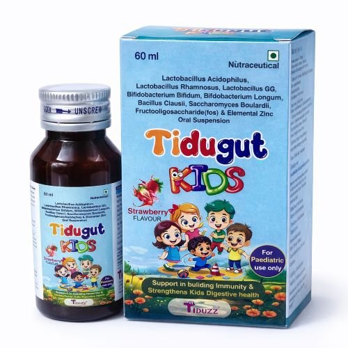 Probiotic and Zinc Supplement For Kids | Tidugut Kids