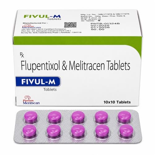Flupentixol Melitracen 100mg Tablets | Fivul-M Flupentixol Melitracen 100mg Tablets | Fivul-M