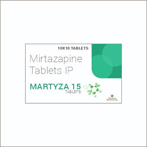 Mirtazapine Tablet 15 Mg | Martyza 15