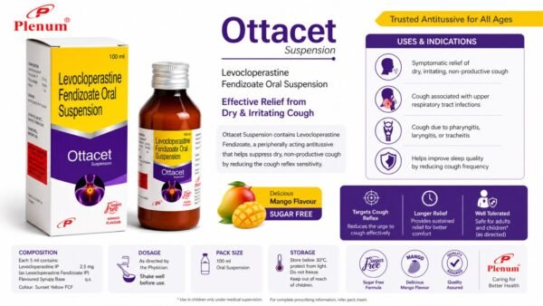 Levocloperastine Fendizoate Oral Suspension | Ottacet Suspension