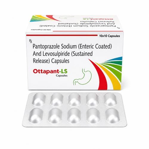 Pantoprazole Sodium And Levosulpiride Capsules | Ottapant LS