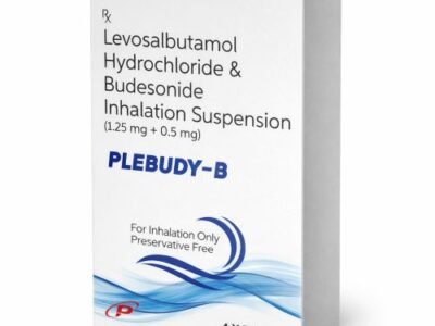 Levosalbutamol Budesonide Inhalation Suspension (1.25 mg + 0.5 mg) | Plebudy-B