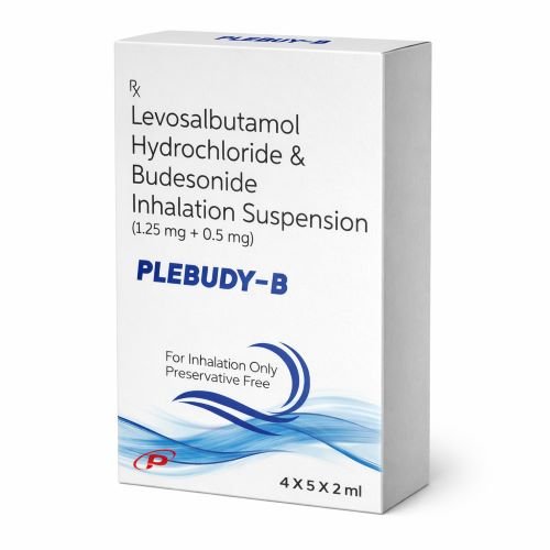 Levosalbutamol Budesonide Inhalation Suspension (1.25 mg + 0.5 mg) | Plebudy-B
