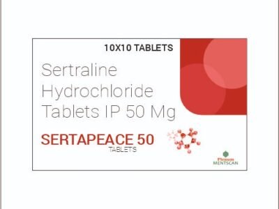 Sertraline Hydrochloride 50 Mg Tablet | Sertapeace 50