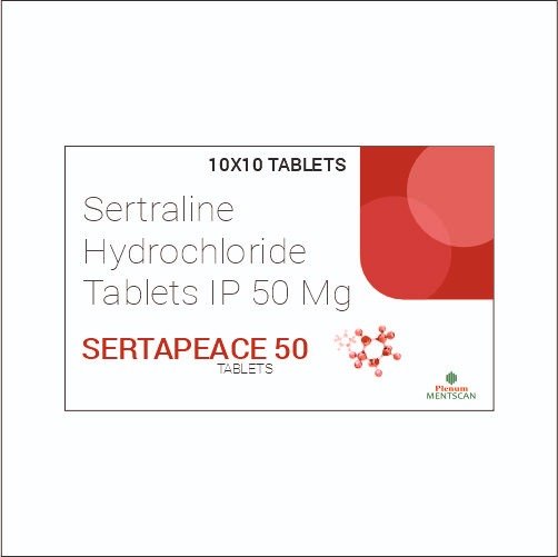 Sertraline Hydrochloride 50 Mg Tablet | Sertapeace 50