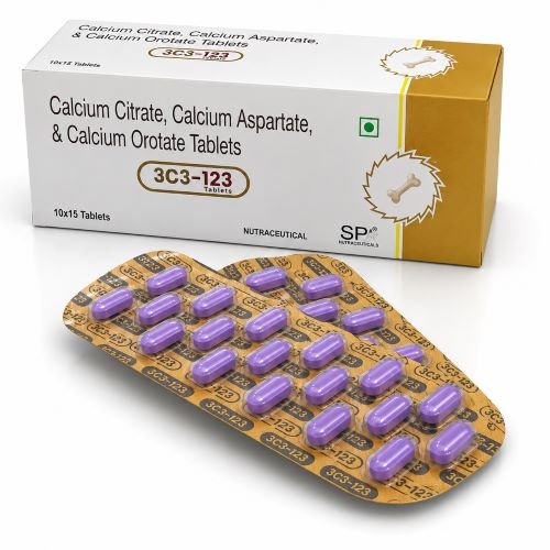 Calcium Citrate Calcium Aspartate Calcium Orotate Tablets | 3C3-123