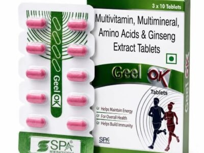 Multivitamin Multimineral Amino Acids and Ginseng Extract Tablet | Geel Ok Multivitamin Multimineral Amino Acids and Ginseng Extract Tablet | Geel Ok
