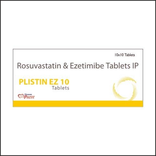 Rosuvastatin and Ezetimibe Tablets | Plistin-EZ 10 Rosuvastatin and Ezetimibe Tablets | Plistin-EZ 10