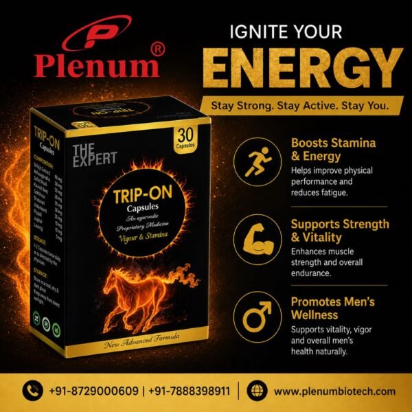 Ayurvedic Shilajit Ashwagandha Capsules | Trip On