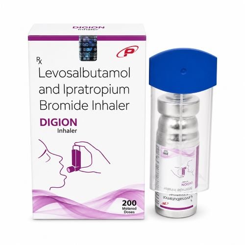 Levosalbutamol and Ipratropium Bromide Inhaler | Digion Inhaler