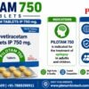 Levetiracetam Tablets 750 Mg | Pilotam 750