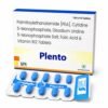 Palmitoylethanolamide [PEA] Cytidine 5 Monophosphate Disodium Uridine 5 Monophosphate Salt Folic Acid Vitamin B12 Tablets | Plento