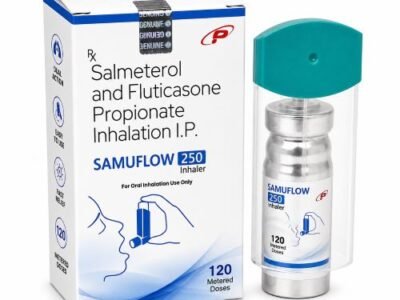 Salmeterol and Fluticasone Propionate Inhalation | Samuflow 250 Inhaler