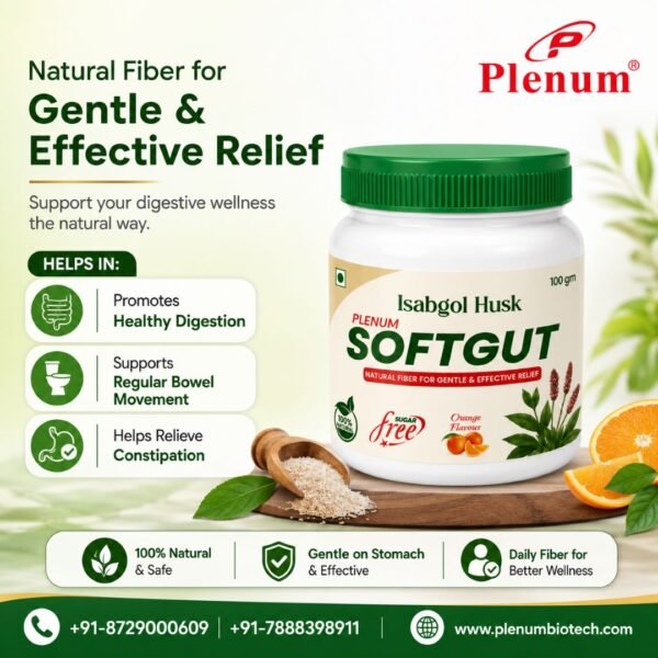 Isabgol Husk | Plenum Softgut