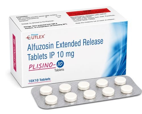 Alfuzosin Extended Release 10 Mg Tablets | Plisino 10