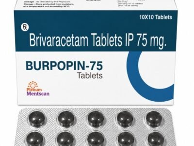 Brivaracetam 75 mg Tablets | Burpopin-75