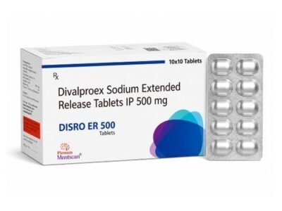 Divalproex Sodium Extended Release Tablets 500 Mg IP | Disro ER-500 Divalproex Sodium Extended Release Tablets 500 Mg IP | Disro ER-500