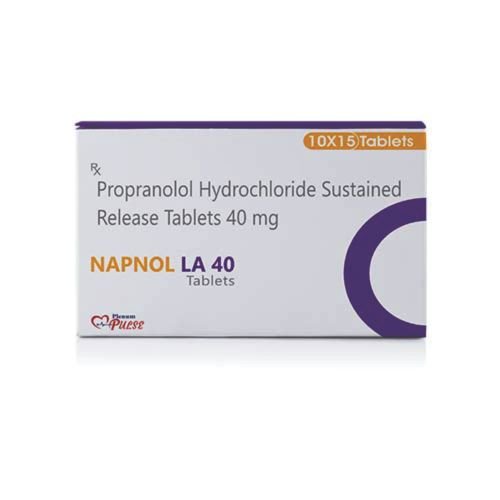 Propranolol Hydrochloride Sustained Release Tablets 40 Mg | Napnol LA 40