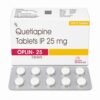 Quetiapine 25 Mg Tablets | Oplin-25 Tablets