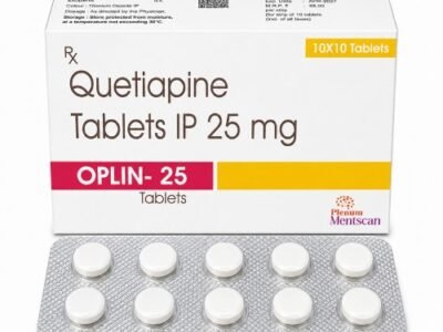Quetiapine 25 Mg Tablets | Oplin-25 Tablets