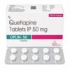 Quetiapine 50 Mg Tablets | Oplin-50 Tablets