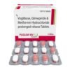Voglibose Glimepiride And Metformin Hydrochloride Prolonged Release Tablets | Pliglim MV 1.3