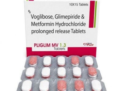Voglibose Glimepiride And Metformin Hydrochloride Prolonged Release Tablets | Pliglim MV 1.3 Voglibose Glimepiride And Metformin Hydrochloride Prolonged Release Tablets | Pliglim MV 1.3