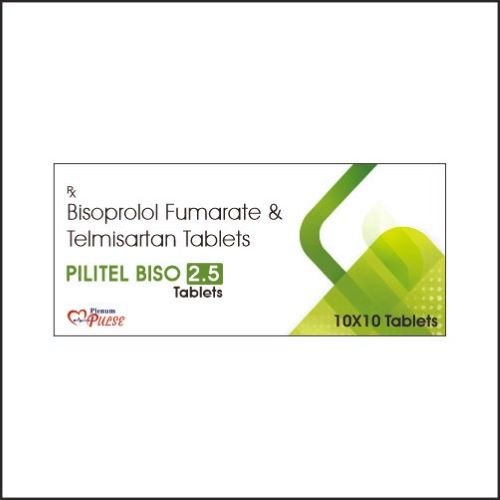 Bisoprolol Fumarate And Telmisartan Tablets | Pilitel Biso 2.5
