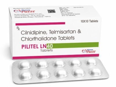 Cilnidipine Telmisartan Chlorthalidone Tablet | Pilitel LN40 Tablet