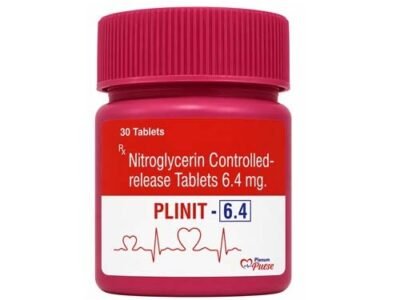Nitroglycerin Controlled Release Tablets 6.4 mg | Plinit 6.4 Nitroglycerin Controlled Release Tablets 6.4 mg | Plinit 6.4