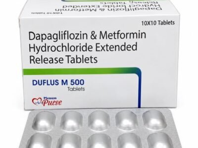 Dapagliflozin and Metformin Hydrochloride Extended Release Tablets | Duflus M 500
