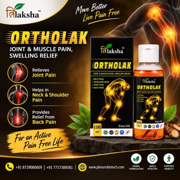 Herbal Pain Oil | Ortholak Oil