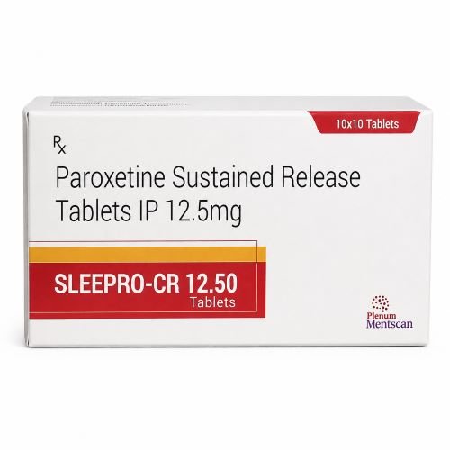 Paroxetine Sustained Release Tablets 12.5 Mg IP | Sleepro-CR 12.50 Tablet