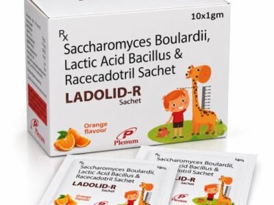 Saccharomyces Boulardii Lactic Acid Bacillus And Racecadotril Sachet | Ladolid R Sachet Saccharomyces Boulardii Lactic Acid Bacillus And Racecadotril Sachet | Ladolid R Sachet