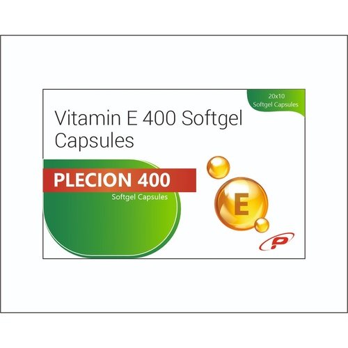Vitamin E Softgel Capsule 400 mg | Plecion 400 Vitamin E Softgel Capsule 400 mg | Plecion 400