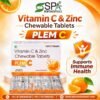 Vitamin C And Zinc Chewable Tablets | Plenum Plem-C